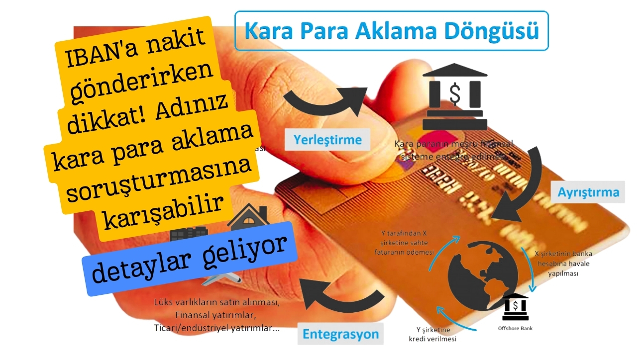 IBAN'a nakit gönderirken dikkat! Adınız kara para aklama soruşturmasına karışabilir