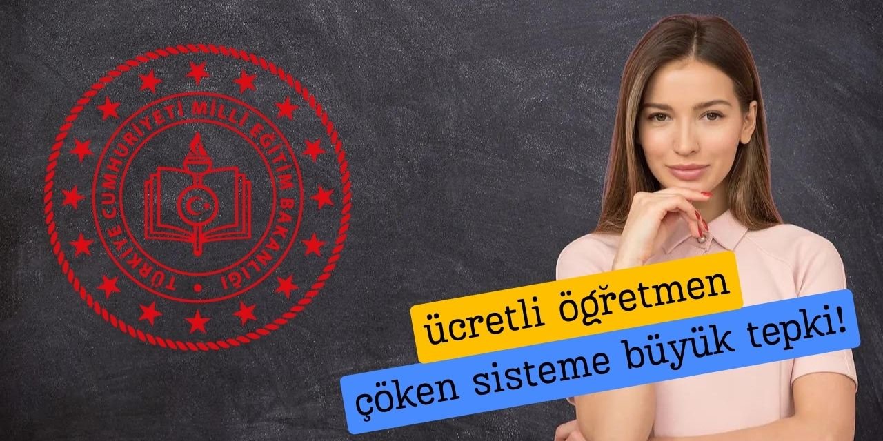 Ücretli öğretmen sistemi çöktü