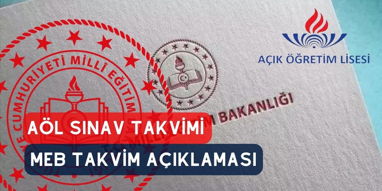 MEB takvim açıklaması geldi, AÖL 2. Dönem sınav tarihleri bir bir açıklandı, Peki 2. dönem sınavları ne zaman yapılacak?