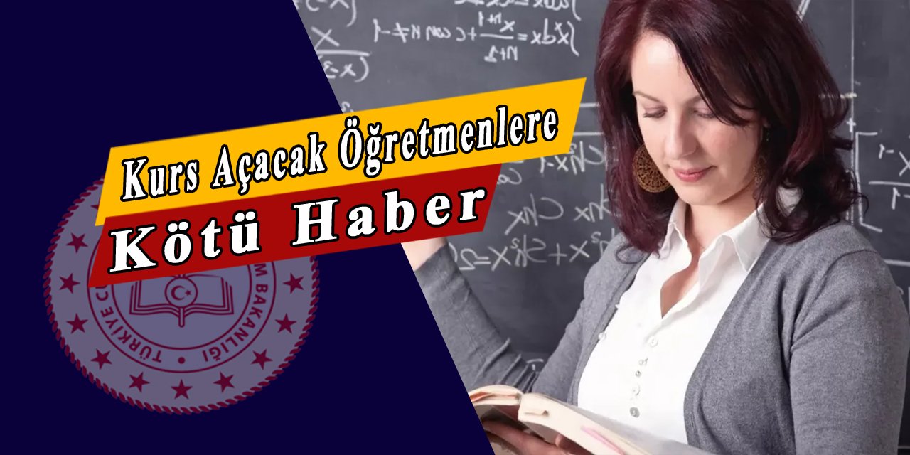 MEB'den halk eğitimlere düzenleme, kurs açmak isteyen öğretmenleri üzecek gelişme