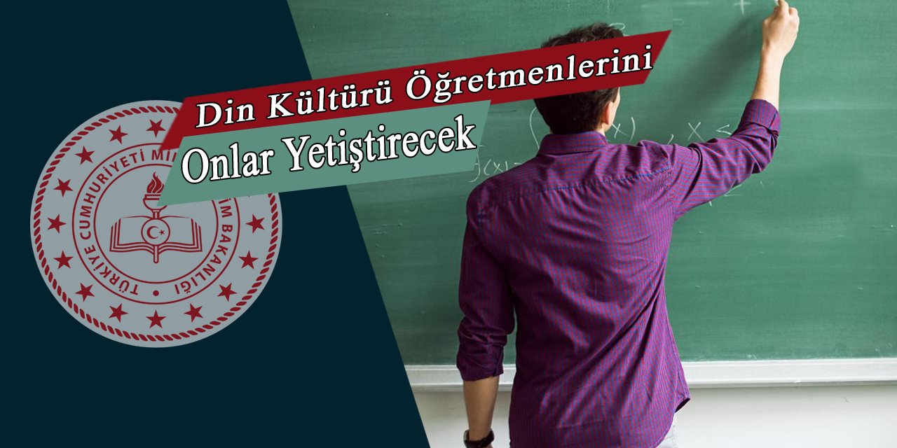 Din kültürü öğretmenlerini onlaryetiştirecek, MEB'den yeni proje