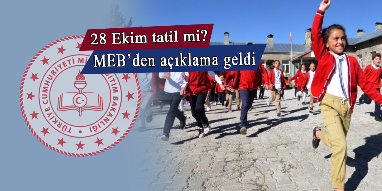 28 Ekim tatil mi? 28 Ekim'de okul var mı?