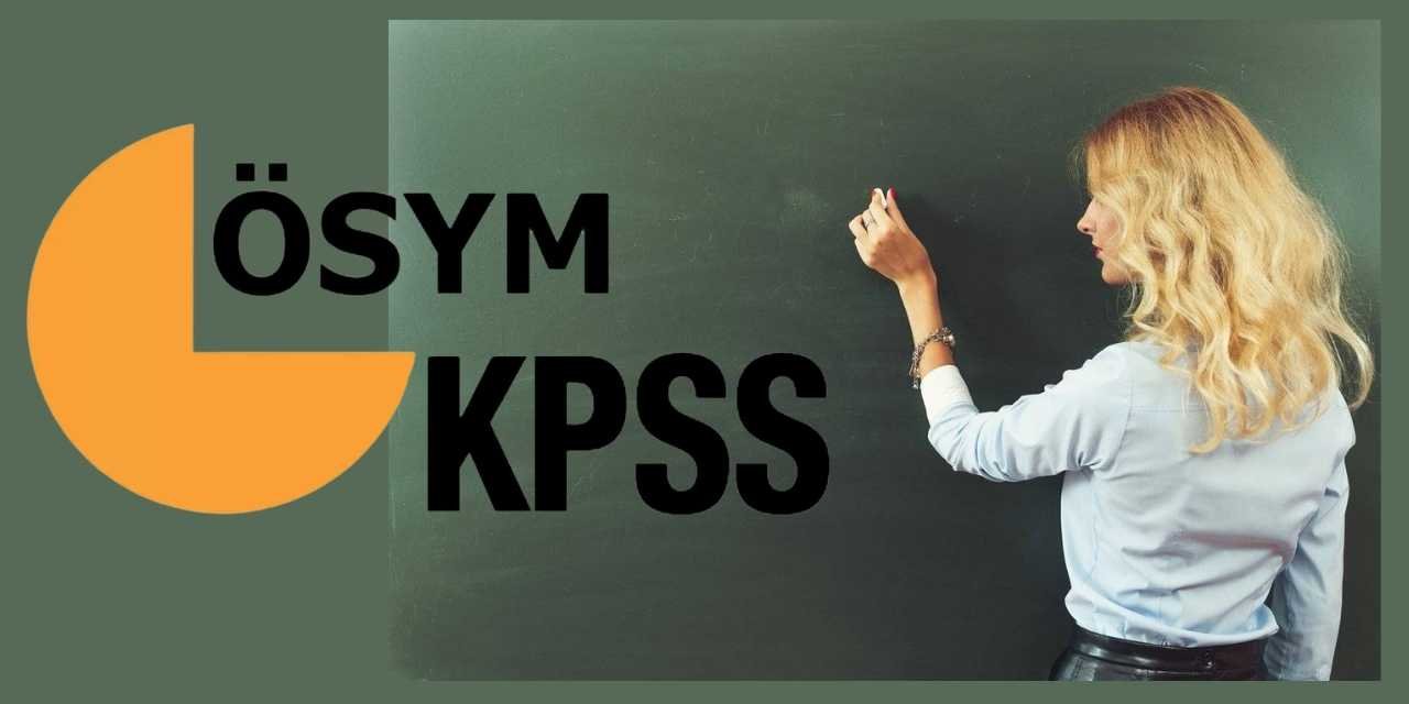 ÖSYM KPSS lisans branş bazında sıralamaları erişime sundu