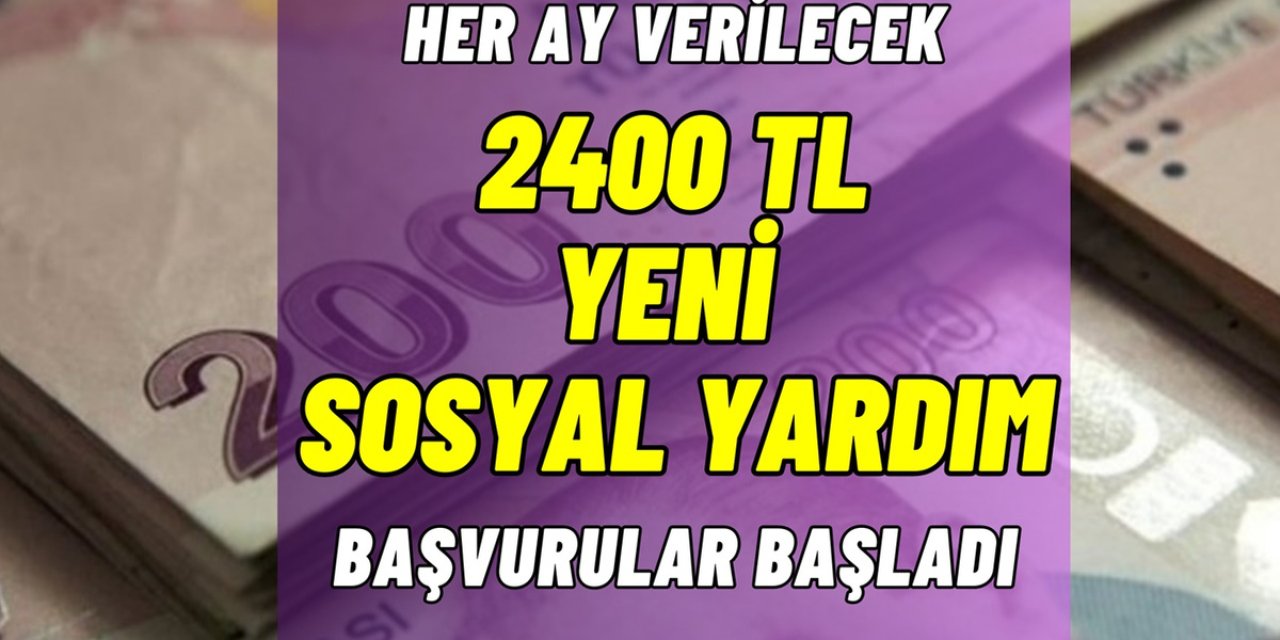 0-2 Yaş Arası Çocuğu Olanlara 2400 TL Ödeme Yapılacak! Formu Doldurun Parayı Hemen Alın