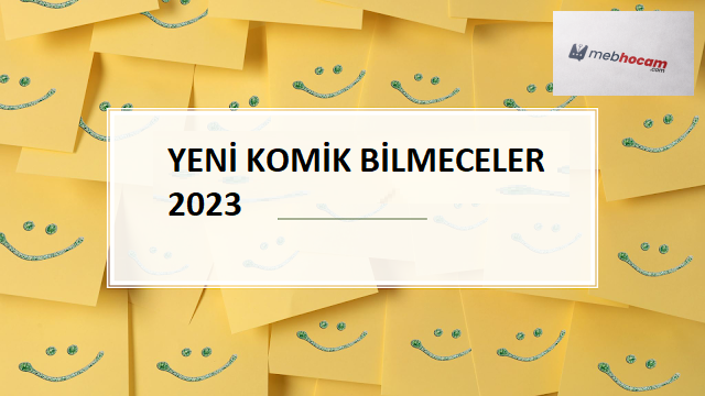 Birbirinden Komik Yeni Bilmeceler: Bunları İnternette Bulamazsınız!